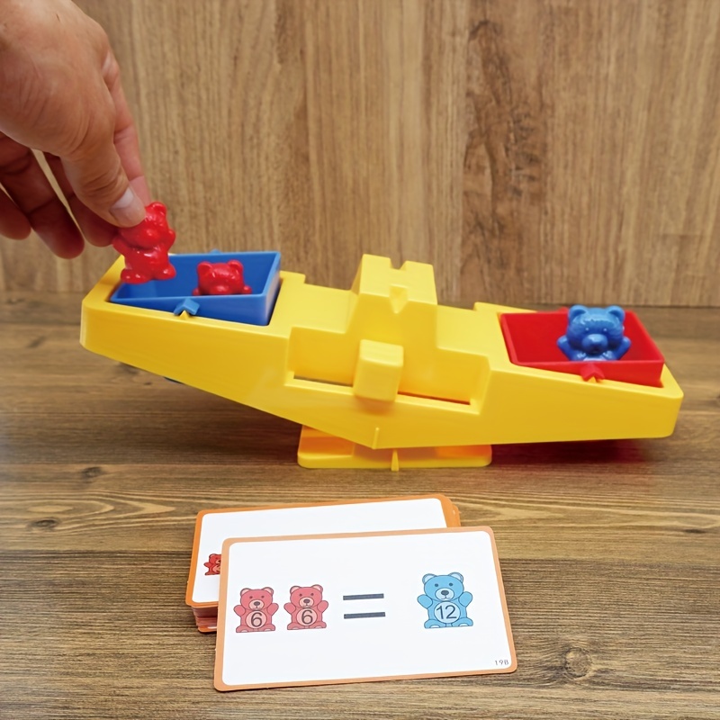 Wooden Balance Montessori Educational Toy With Weights