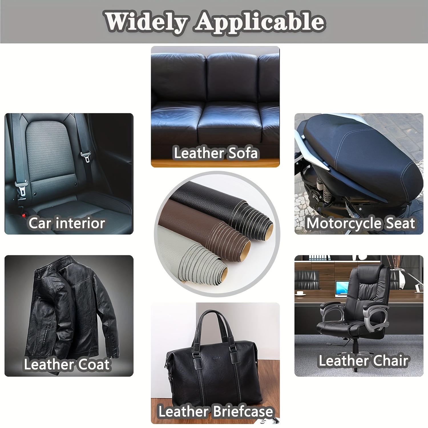 Vinyl / Leather Seat Adhesive Patch 
