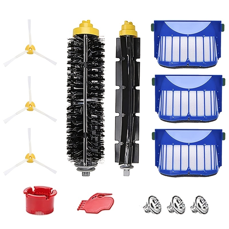 Generic For IRobot Roomba 675 650 690 600 Series Accessories Spare Parts  Vacuum Cleaner Replacement Kit Bristle Side Brush HEPA FILTER