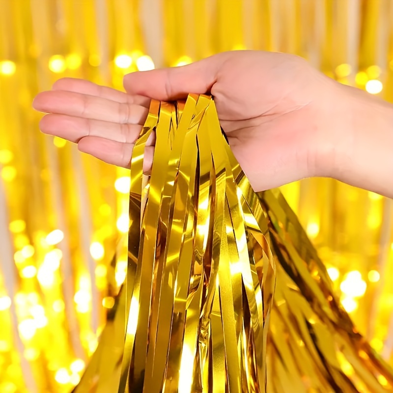 Fringe Backdrop Foil Curtain Backdrop Princess - Temu United Arab