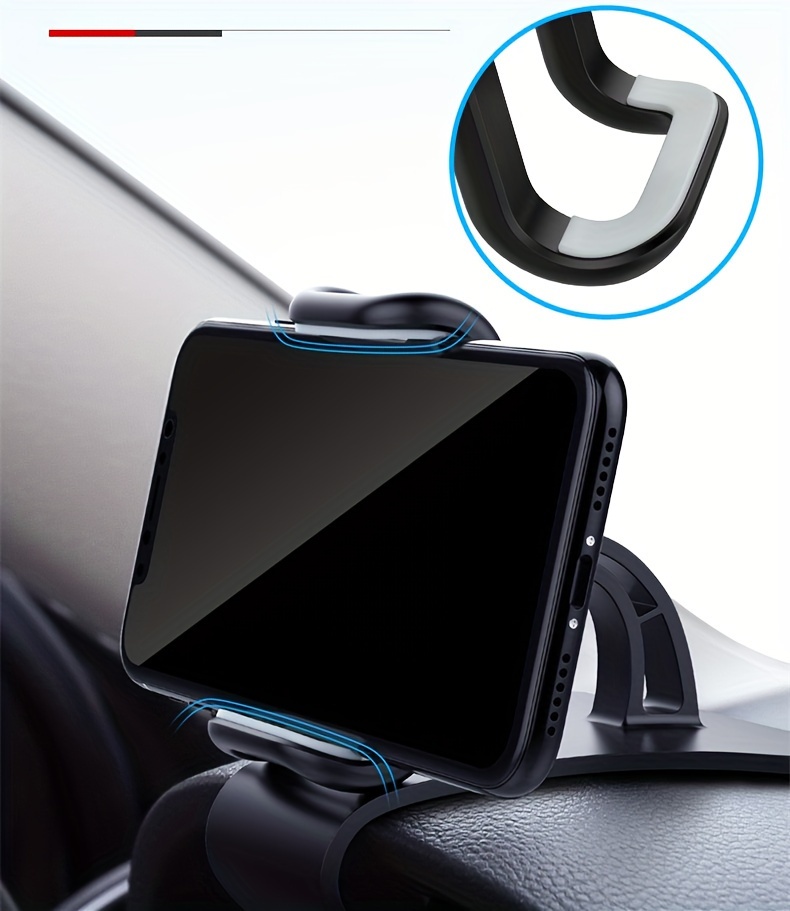 Multi-Functional Universal Car Mobile Phone Holder Easy Clip Mount Stand Panel Dashboard GPS Navigation Bracket Holder For Phone