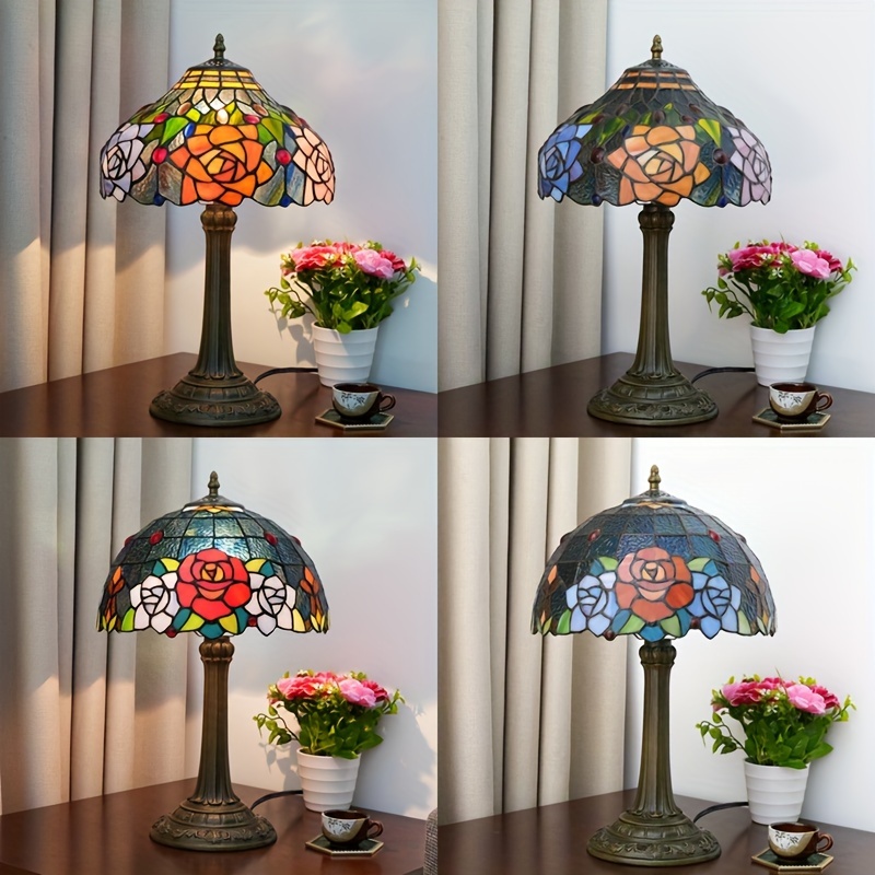 Tiffany Lamps - Table lamp Rose