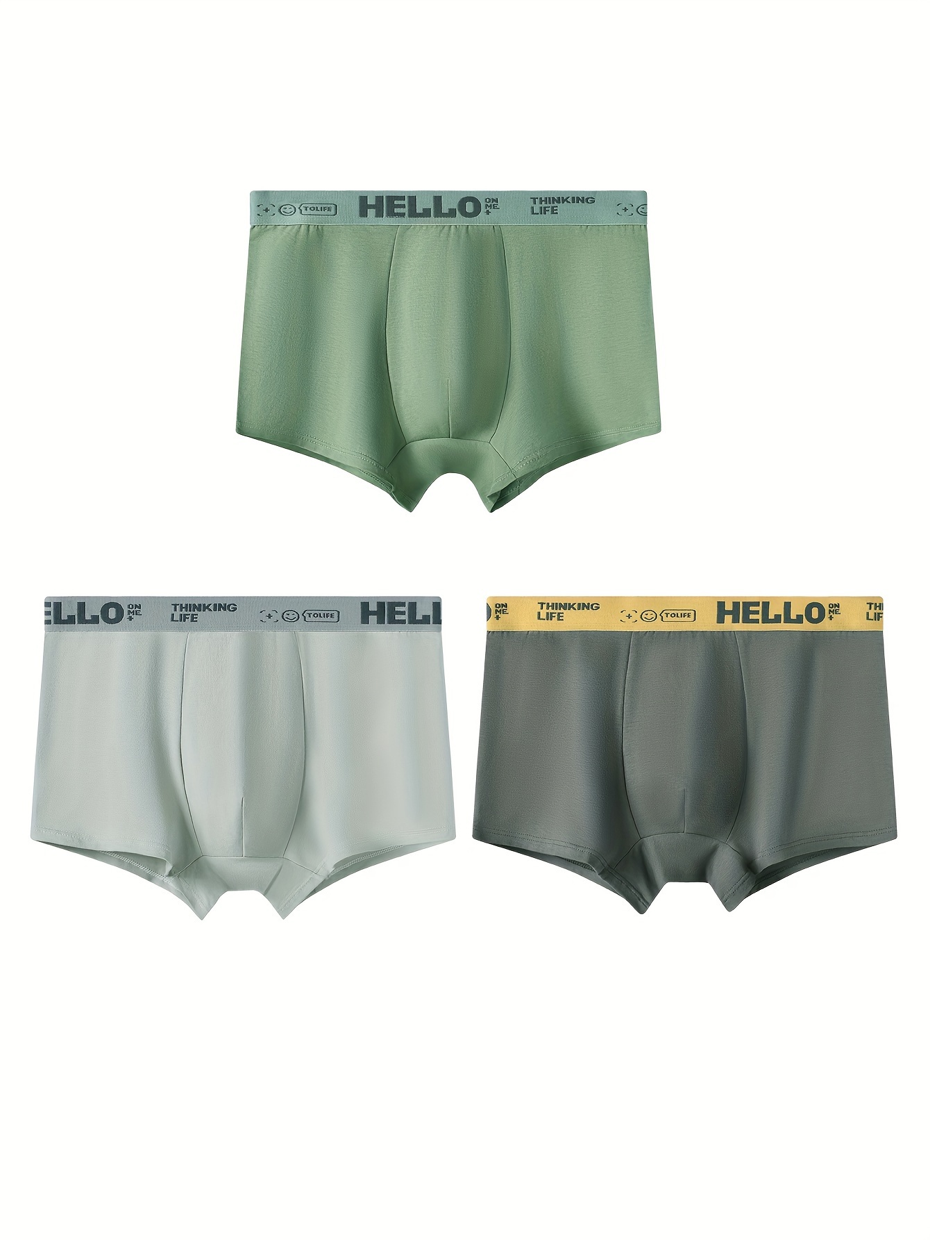 Men's Underwear Anti bacterial Cotton Breathable Soft Comfy - Temu