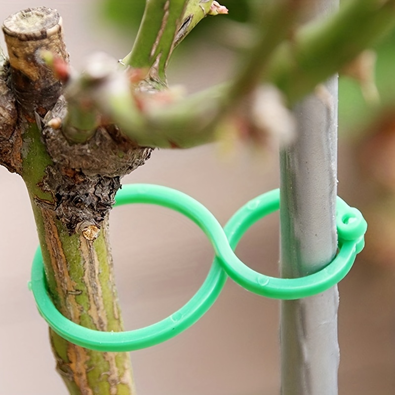 10pcs Plant Support Clip For Garden Gardening Green