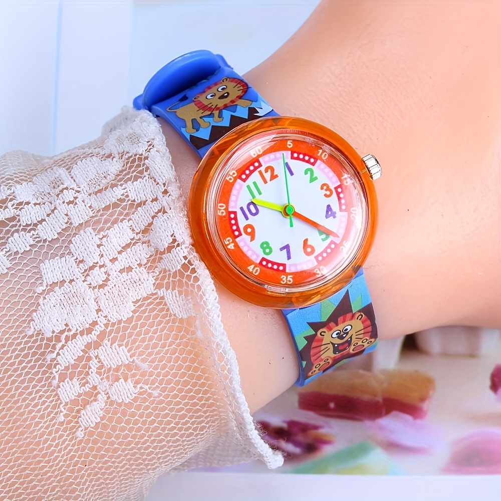 Reloj Infantil Silicona Suave Multicolor Reloj Cuarzo - Temu