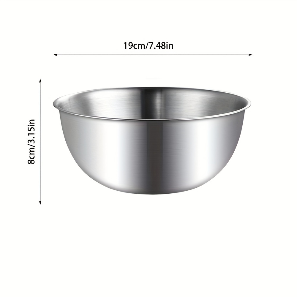 1pc, Stainless Steel Mixing Bowl, Kitchen Gadgets, Kitchen Stuff, Kitchen  Accessories, Home Kitchen Items