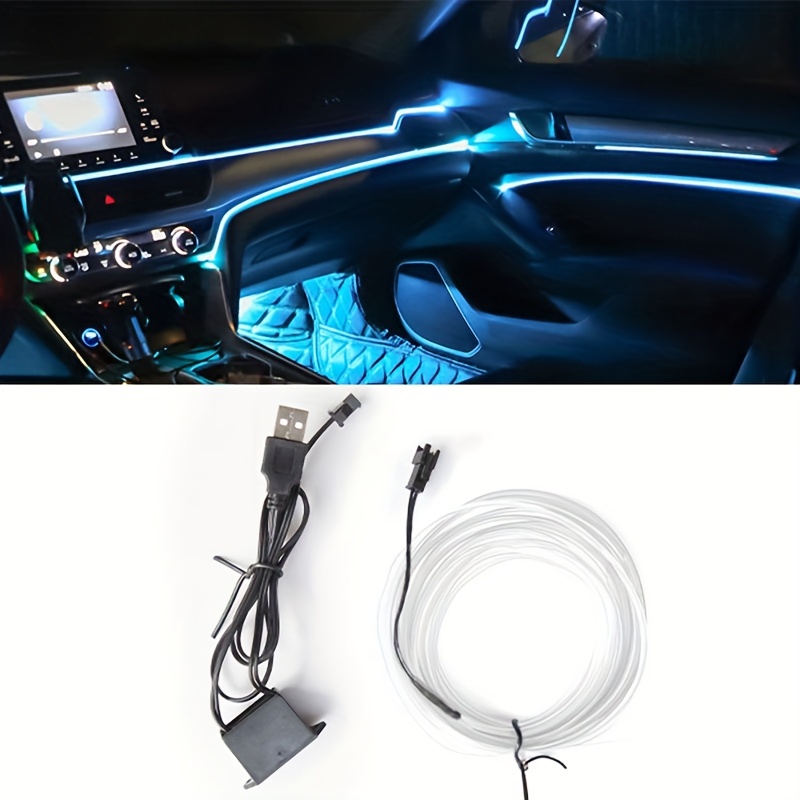 LED Strip Lighting for Car/ Home/ Special Effects - Cool White - 15 Lights - 25cm by Science Purchase