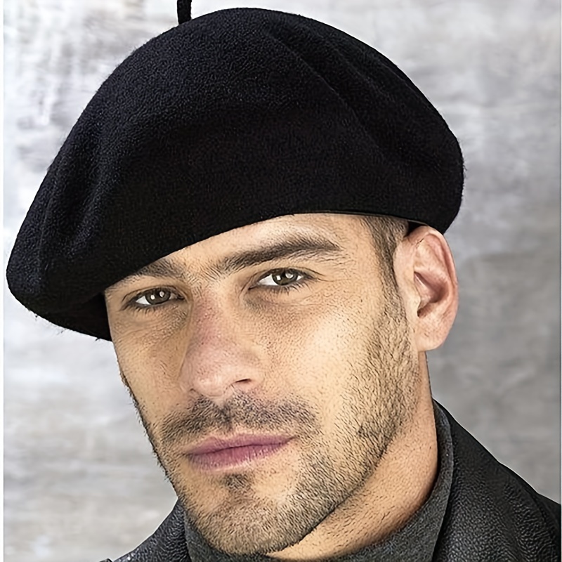 Hot Selling Winter Mens Formal Professional Casual Wool Beret Dual Purpose  Hat Fashion High Quality Warm Mens Hat Ideal Choice For Gifts - Jewelry &  Accessories - Temu Japan