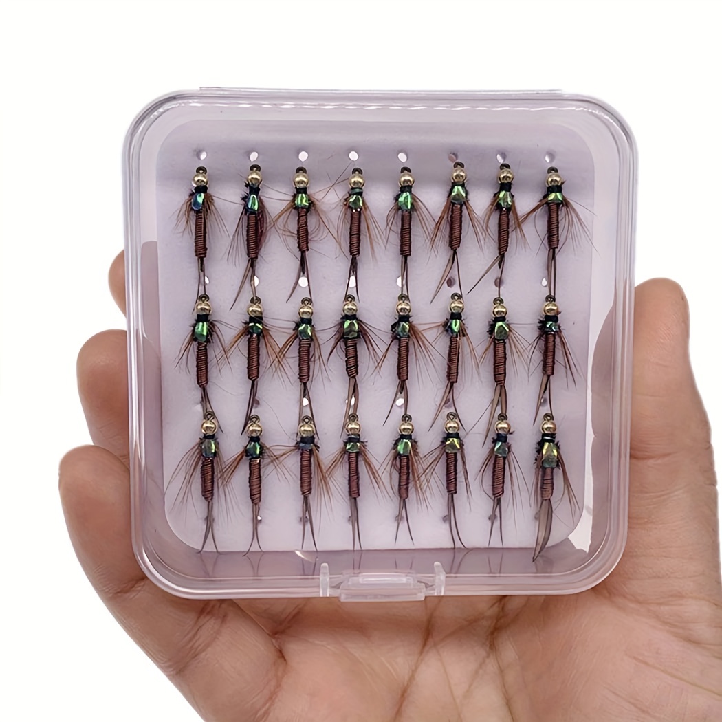 Premium Brass Head Copper Nymph Stone Fly Fishing Bait Trout - Temu  Philippines