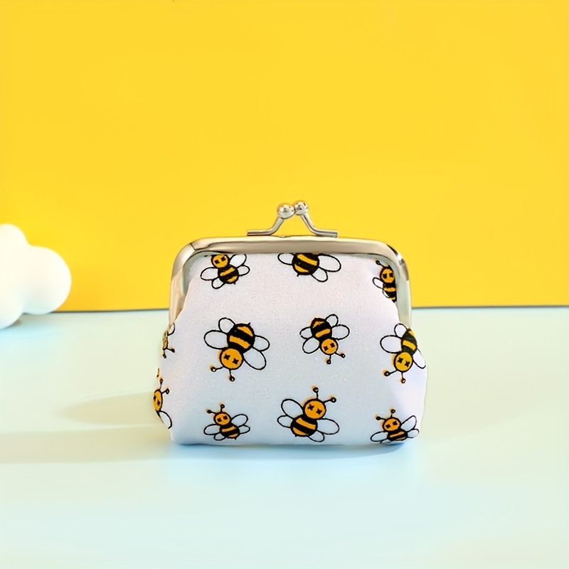 Bees Kisslock Bag – Three LiL Monkeys