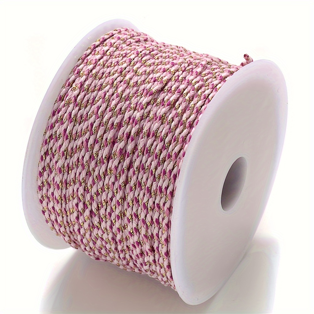 Jewelry Thread Diy Accessory Flat Shaft Colorful Four-strand Cotton Braided  Knot Thread Diy Hand Beaded Rope Fashion Accessories - China Wholesale  Jewelry $2.93 from Skylark Network Co., Ltd.