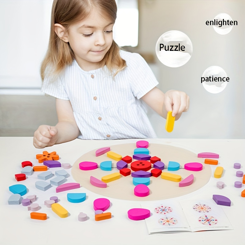 Intelligence Kids Wooden 3D Puzzle Educational Toys, Babys, Mom and baby  Shop