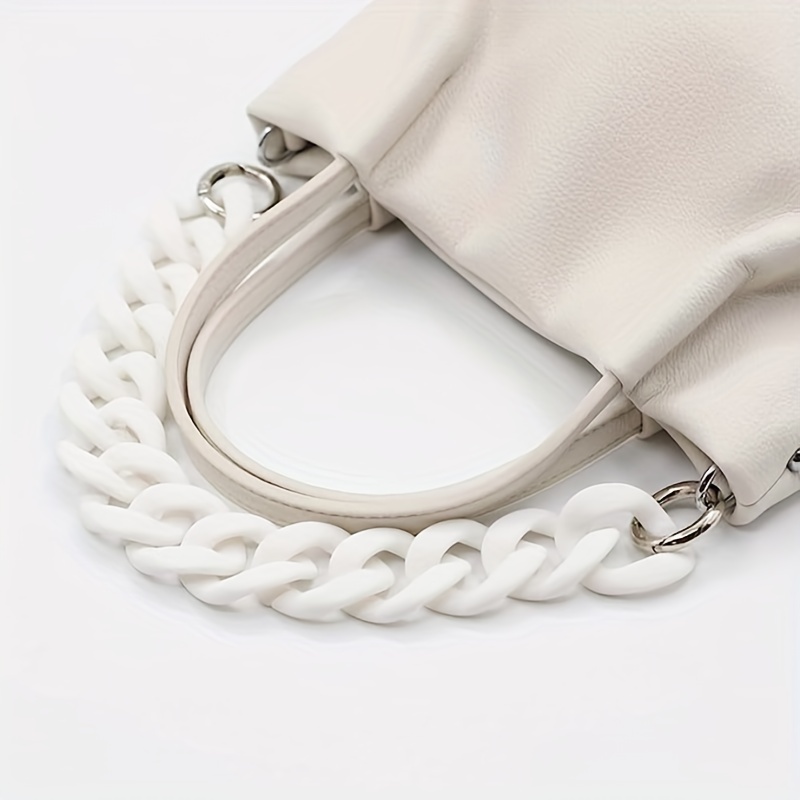1PC Bag Chain Acrylic Bag Chain Strap Replaceable Detachable Purse Handbag  Bag Straps Resin Crossbody DIY Shoulder Bag Accessories