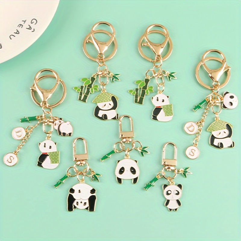 Squared Pouch Key Holder And Bag Charm S00 - Accessories