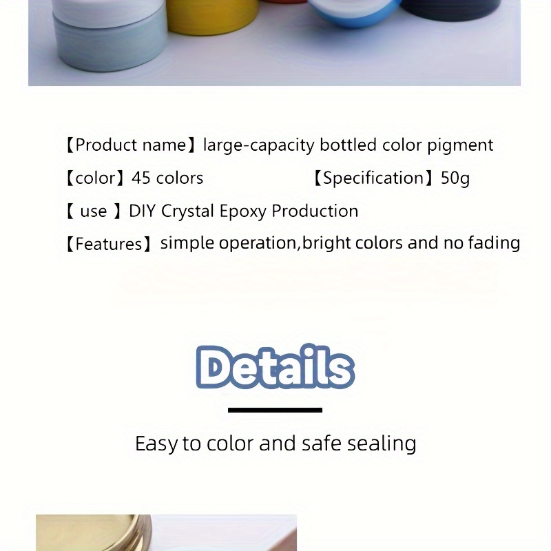 Epoxy Resin Pigment Paste ( Paste/jar) Highly Pigmented - Temu