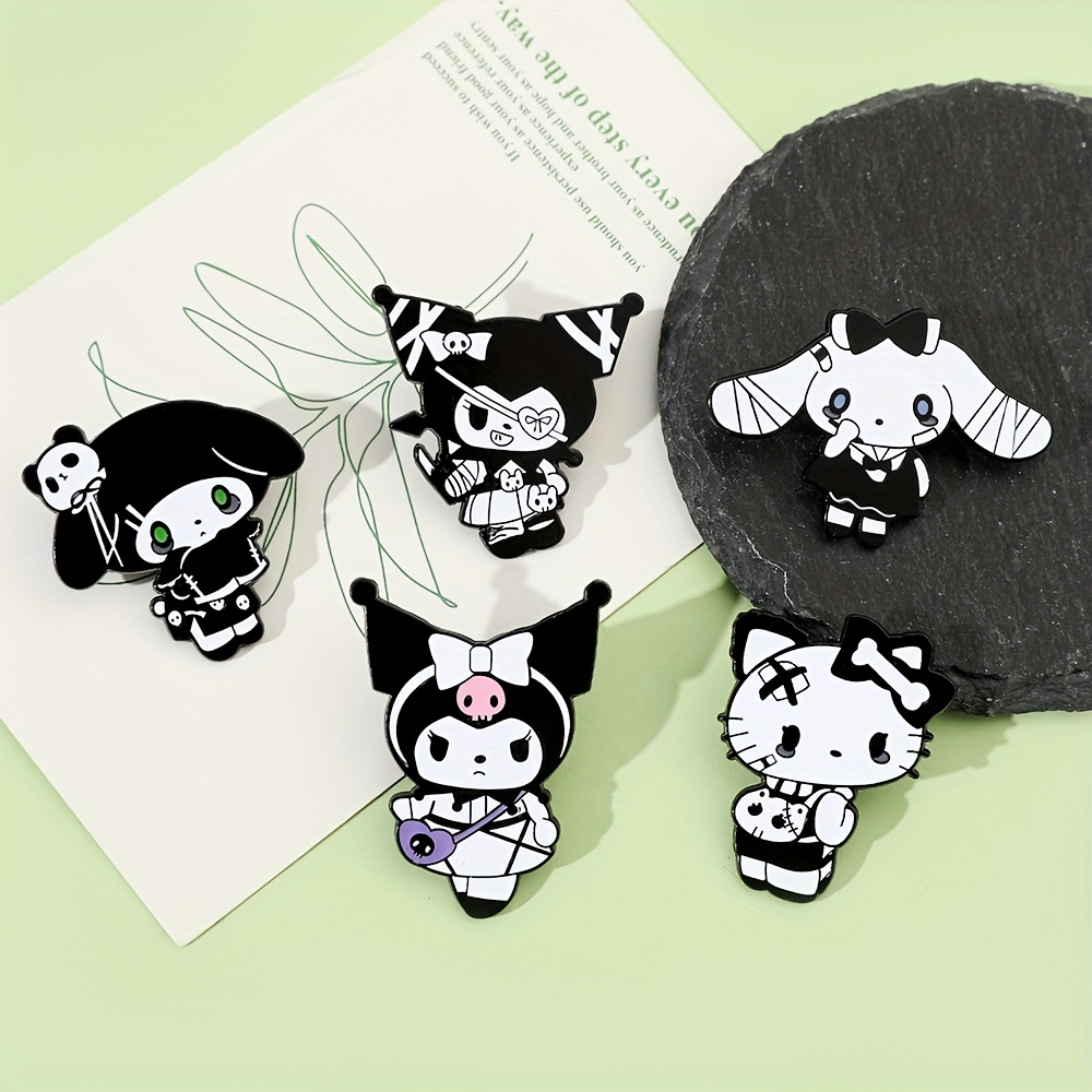 Iigen Halloween Kuromi Brooch Fashion Hello - Temu