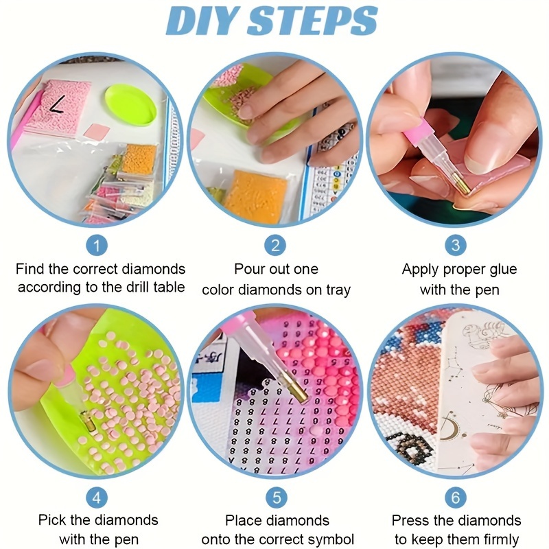 DIY diamond painting kits. Dream Catcher