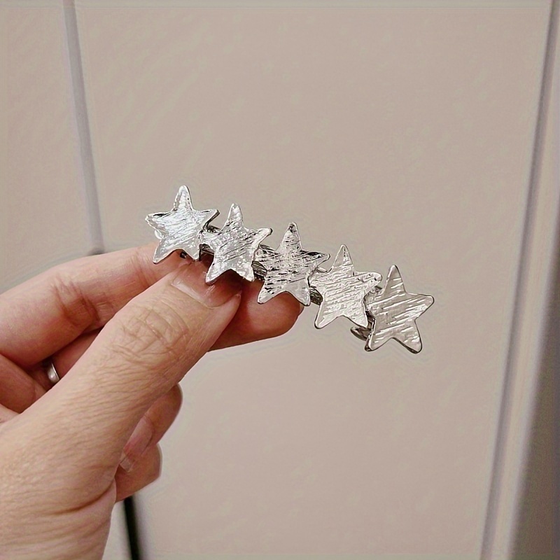 New Versatile Star Hair Clip For Girls, Simple And Elegant, Perfect For Bangs And Side Styling