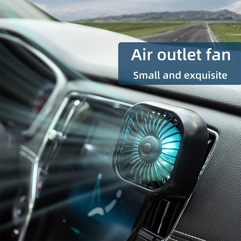 Kaufe Auto-Auto-Kühler-Luftventilator, Auto-Lüfter-Zubehör, Luftkühlung,  Doppelkopf-Lüfter, geräuscharm