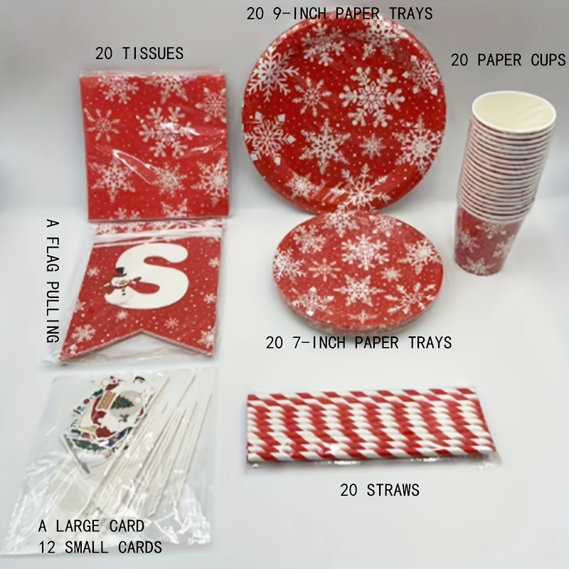 20pcs Solid Color Wrapping Paper With 1pc Tray