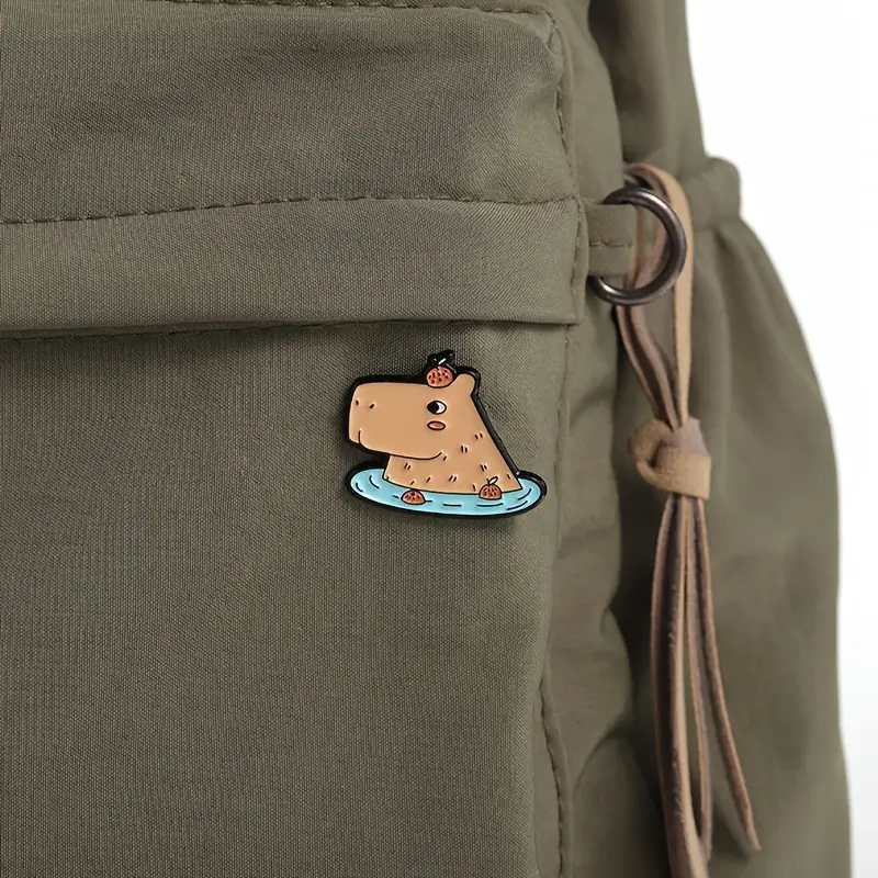  Enamel Backpack Pins, 5pcs Funny Duck Pins for Jeans