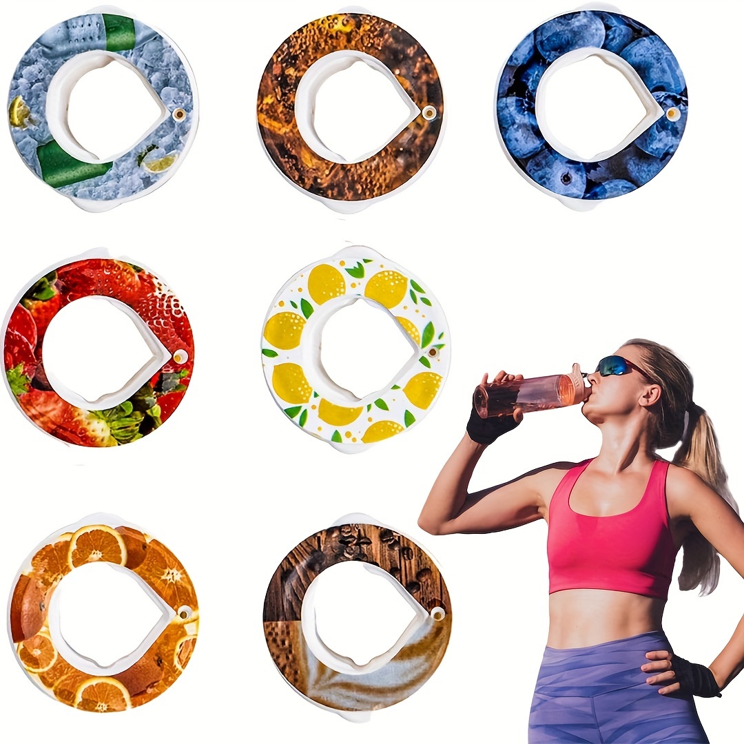 7pcs Airup Bottle Pod, Air Up Water Bottle Flavour Pods Pack Scented For  Flavouring Water Pods, Air Water Bottle Taste Pod