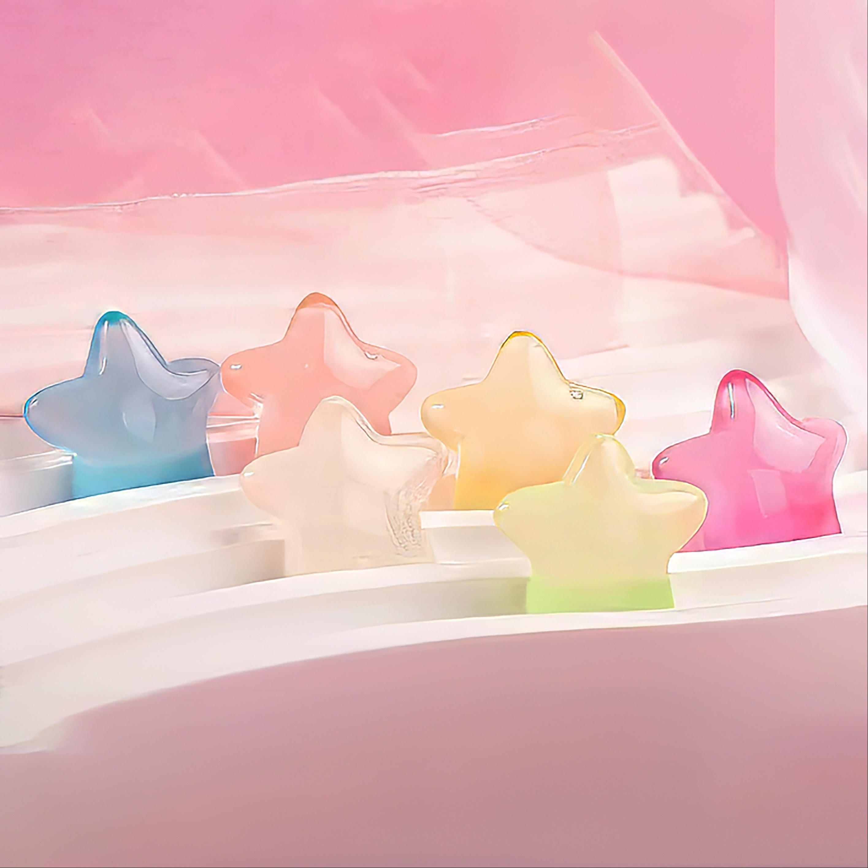 Mini Stars Fishing Resin