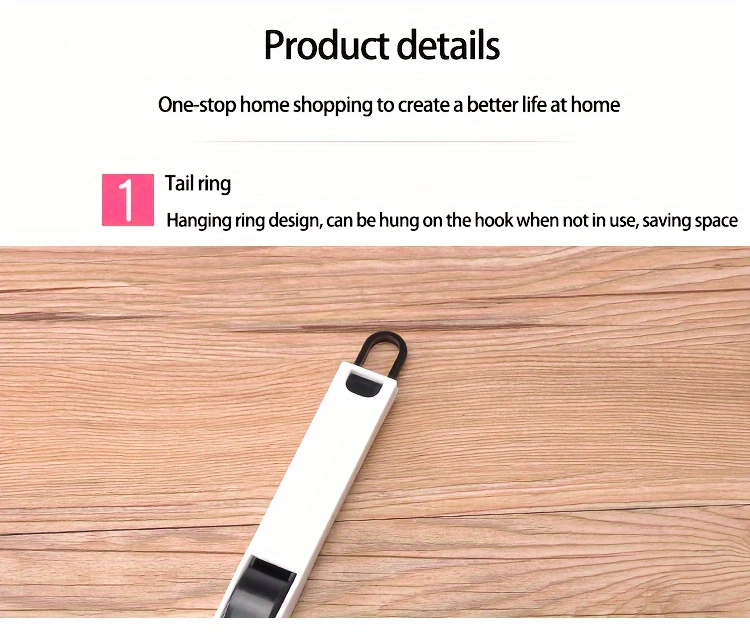 Multifunctional Window Groove Cleaning Brush & Keyboard Cleaner - Ergonomic Design, Durable Plastic, Multi-Tool for Dust, Grease, Debris - Ideal for Home Office, Kitchen, Bathroom, Bathroom Accessories, Ergonomic Cleaning Tool, Easyclean Material