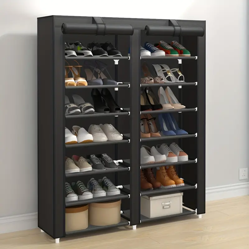 Shoe Rack Dustproof Shoe Cabinet Multi layer Simple Shoes - Temu France
