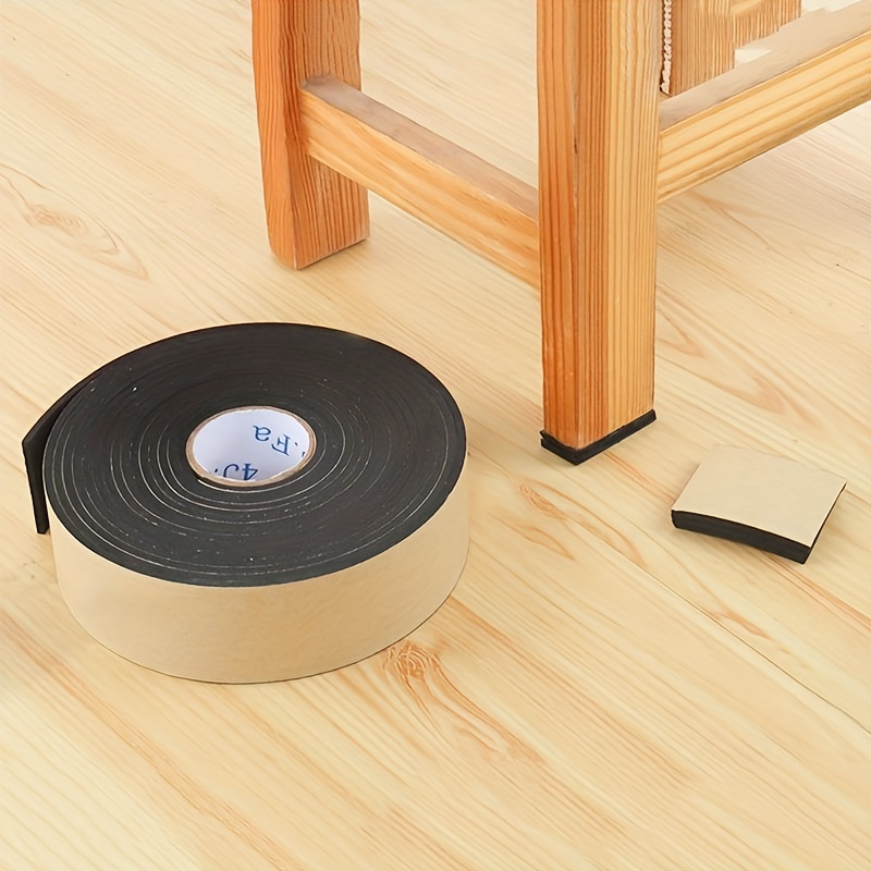 Furniture Pads Floor Protectors, 3 Rolls Self Adhesive Felt Tape Heavy Duty  Felt Strip Roll Floor Protector Pads Cut