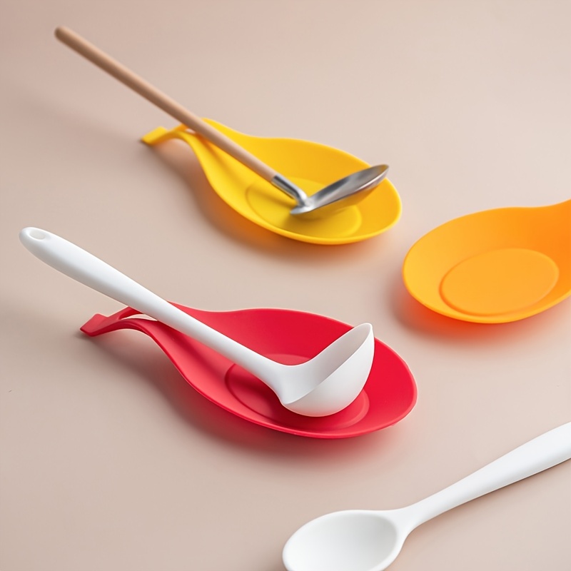 Silicone Spoon, Colorful Small Spoon, Soup Spoon, Kitchen