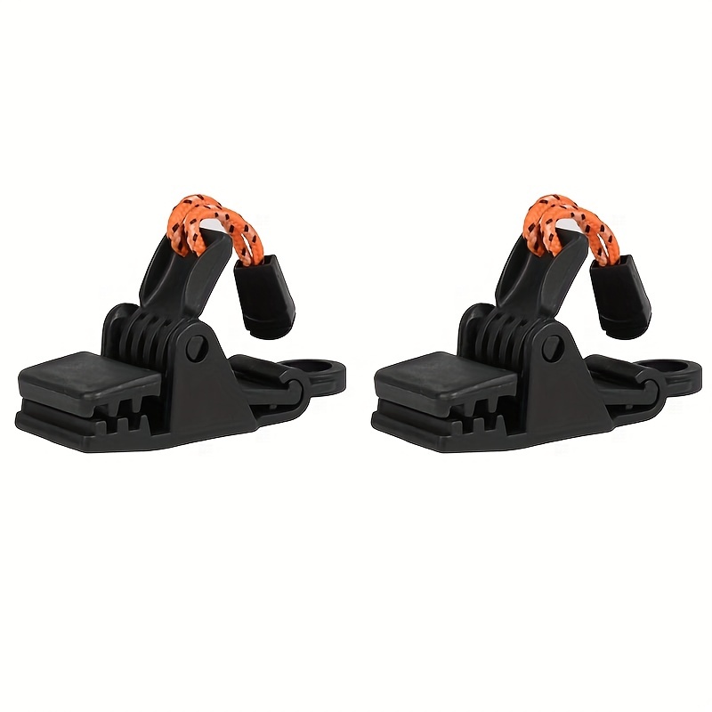 2pcs Tent Canopy Clips, Reinforced Windproof Plastic Clip