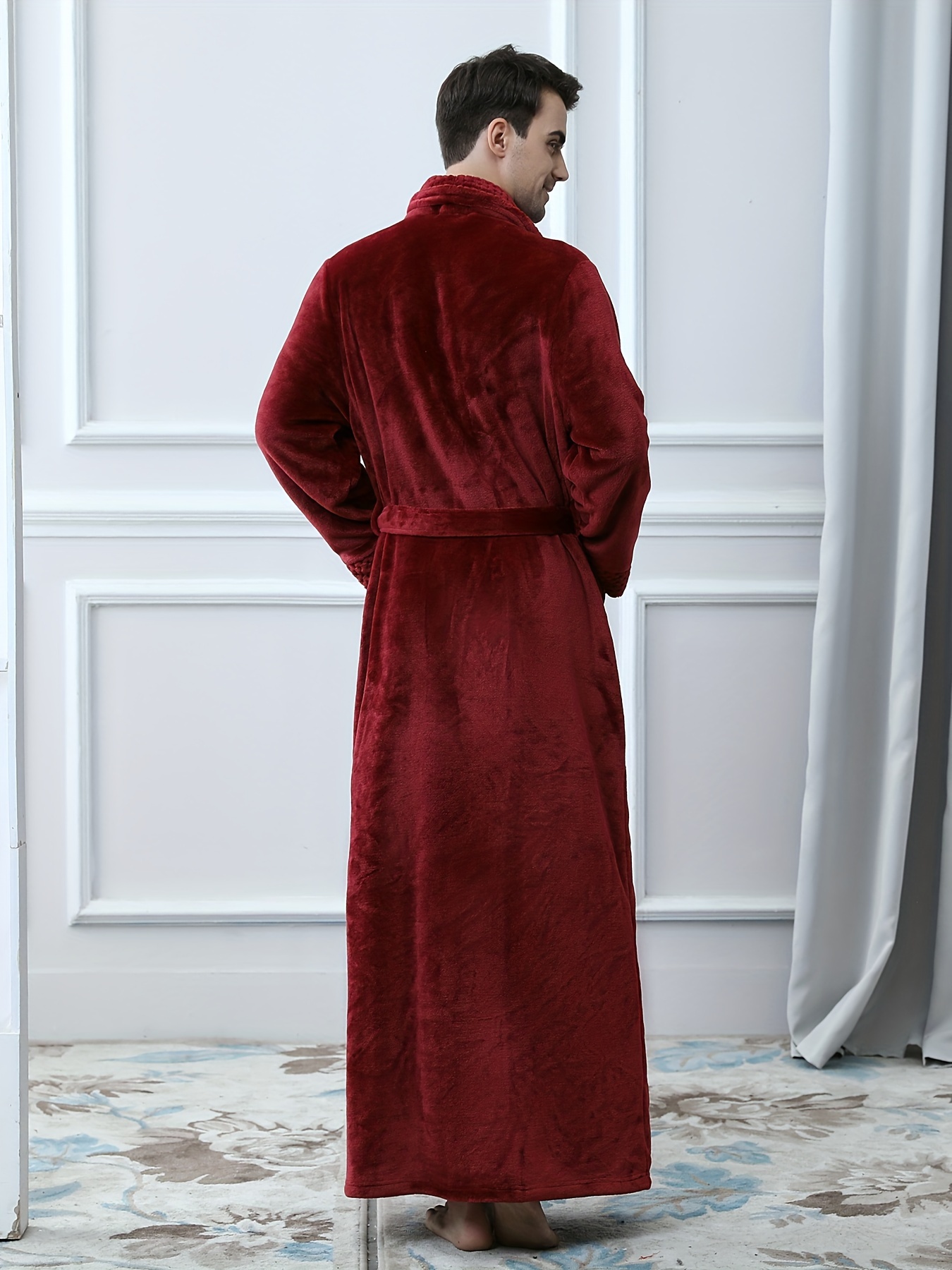 Fleece Sleepwear Nightgown, Velvet Sleepwear Nightgown, Velvet Robes