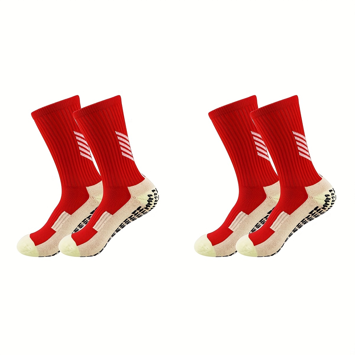 Calcetines deportivos resistentes al desgaste Calcetines antideslizantes de  tubo medio Calcetines de fútbol engrosados Absorción de impactos