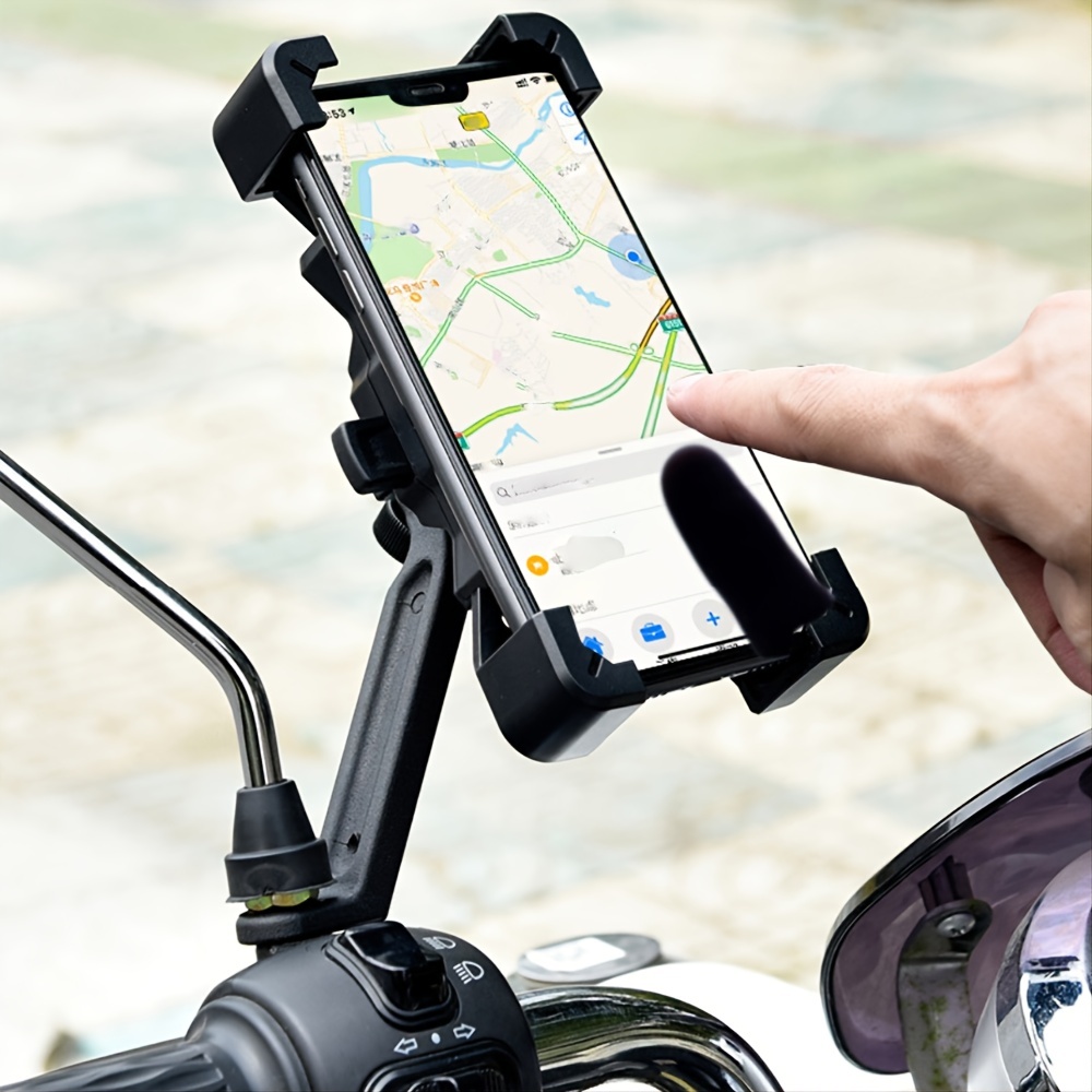 Bike Phone Mount Adjustable Handlebar Of Motorcycle Phone - Temu
