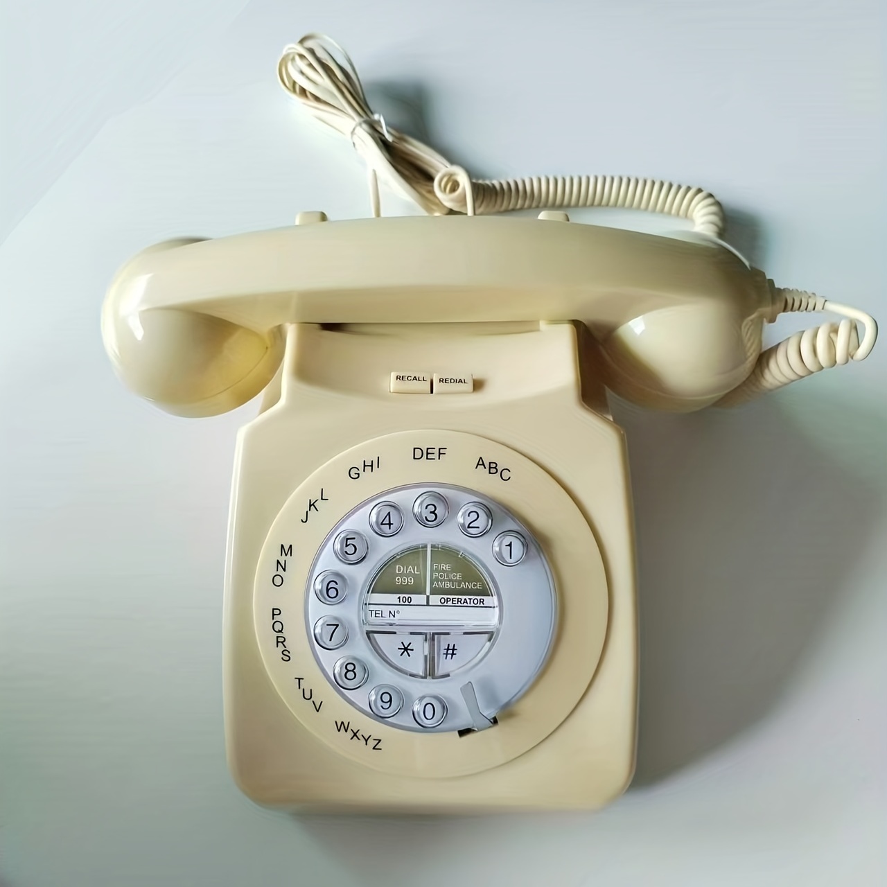Téléphone rétro filaire 1pc, vieux téléphones vintage, téléphones fixes  antiques classiques des années 1930 pour la décoration de la maison et du  bureau, téléphone d'hôtel de nouveauté avec recomposition - Temu France