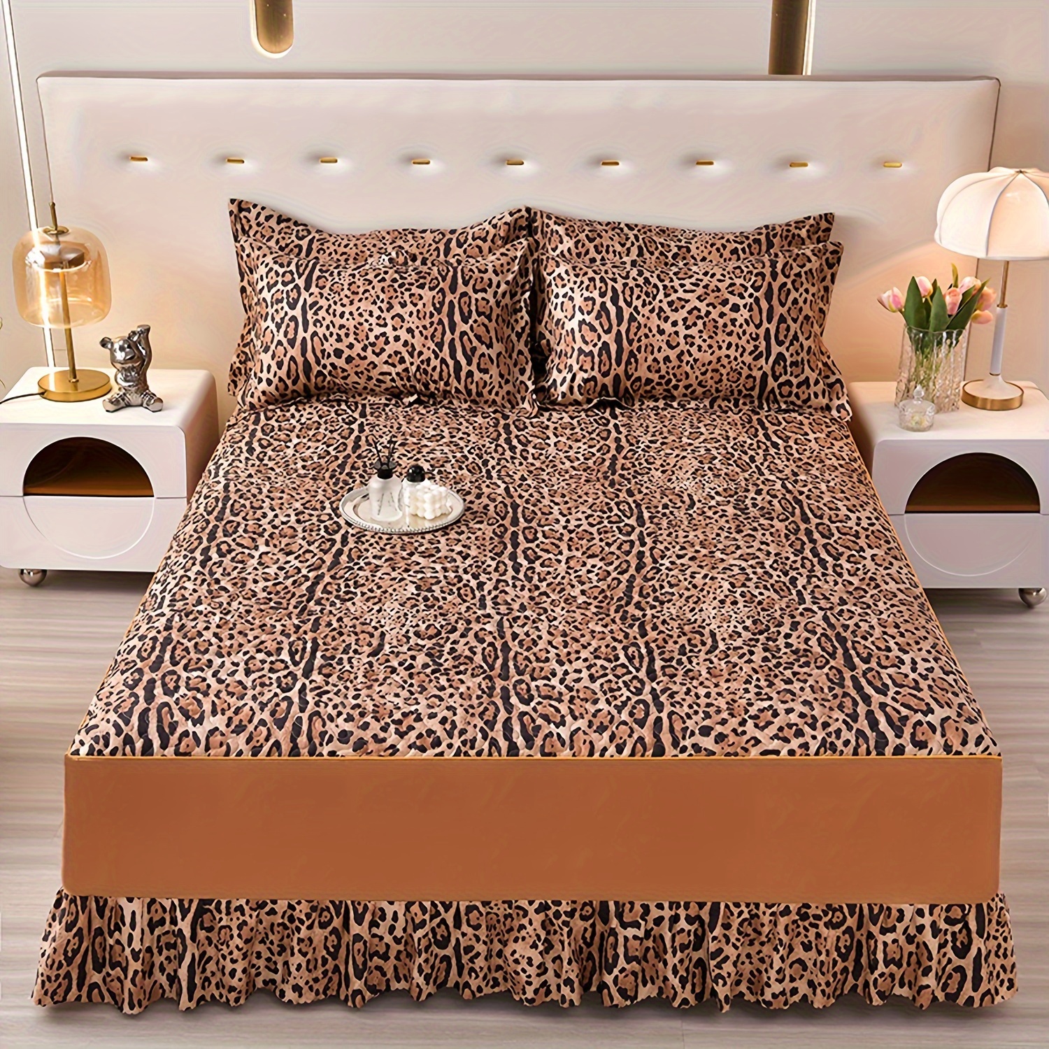 Cheetah 2024 bed skirt