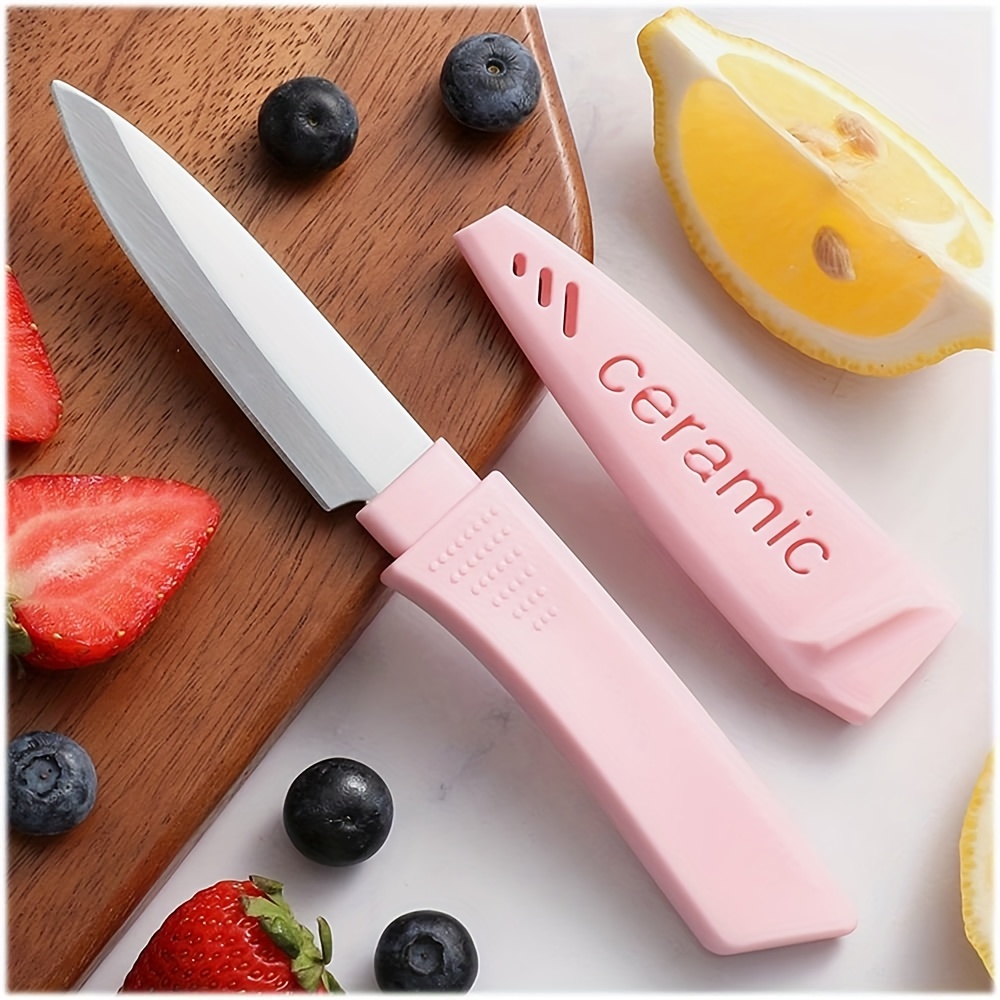 Fruit Knife, Peeling Knife With Cover, Multifunctional Ultra Sharp