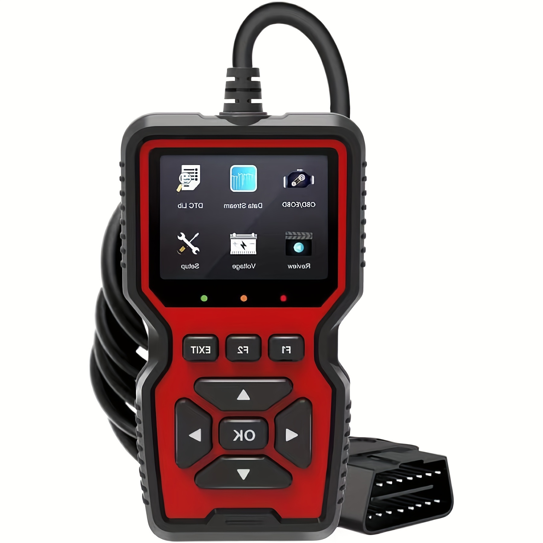 V519 Car Obd2 Scanner Live Data Professional Mechanic - Temu