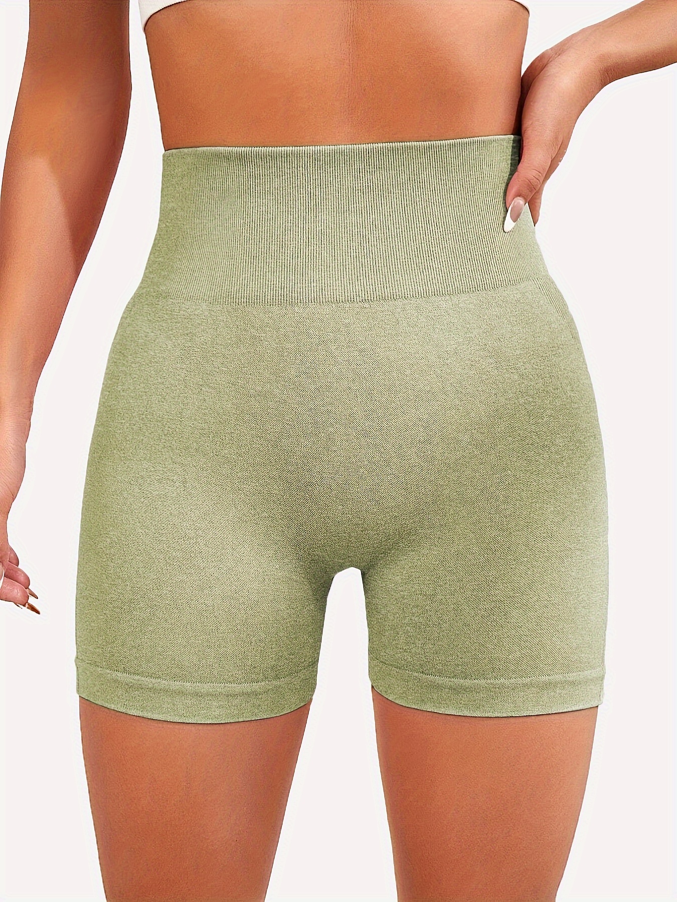 Spanks Shorts for Women Sports High Pants Yoga Womens Tight Waist