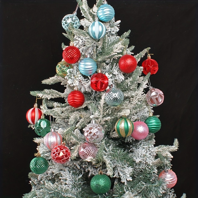 12 Stück Christbaumkugeln Weihnachtsparty Dekorationen Temu Zum - Germany