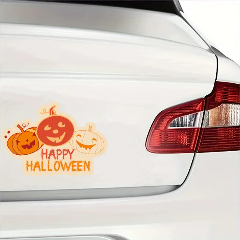 1 Stück Happy Halloween Pumpkin Mix Auto-Autoaufkleber, Cartoon