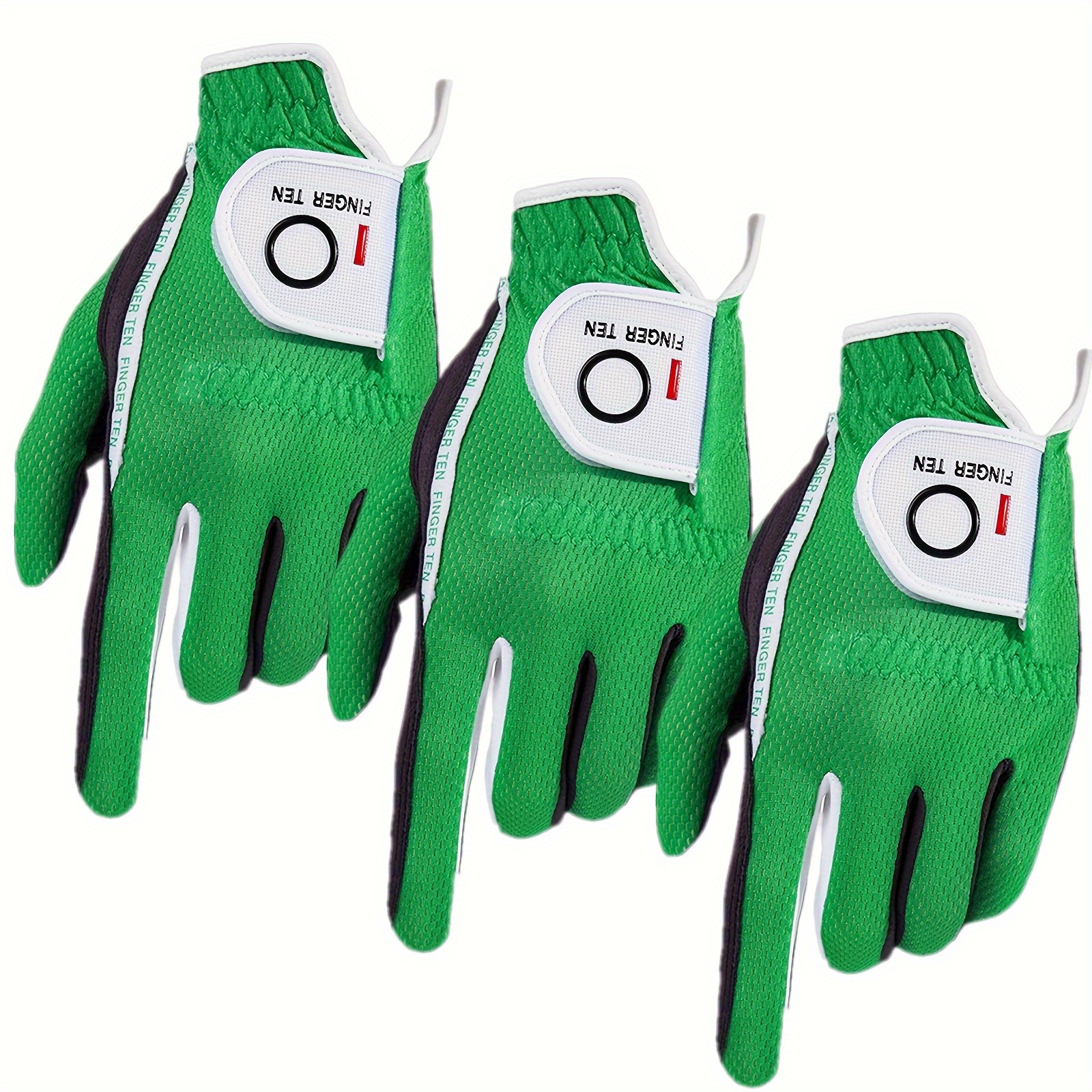 3 pack mens golf gloves for right left handed golfer all weather performance s m l xl xxl details 7