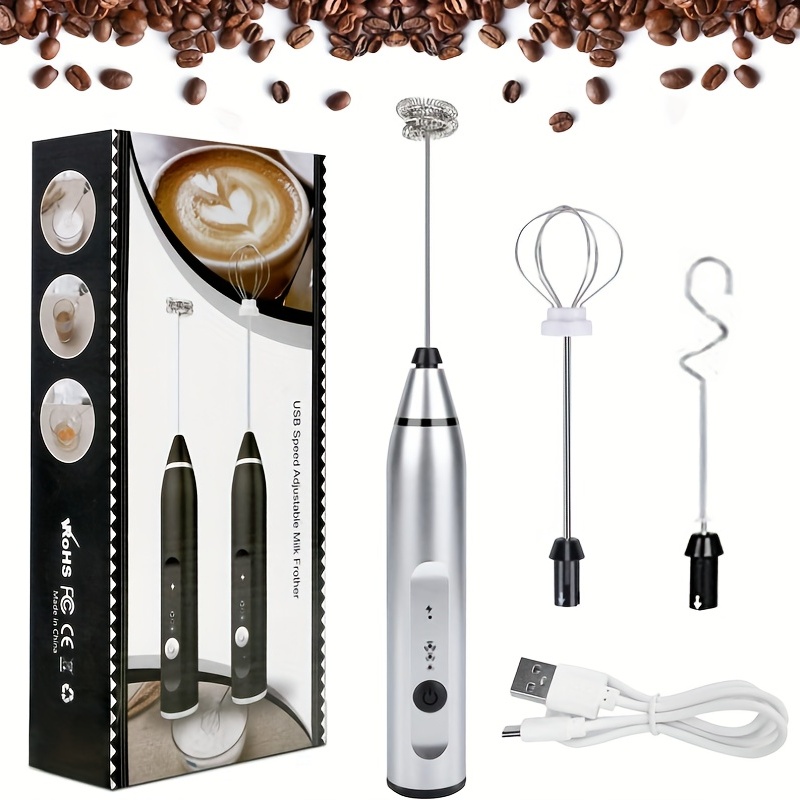 Electric Handheld Mini Coffee Maker Blender Coffee Creamer Whisk