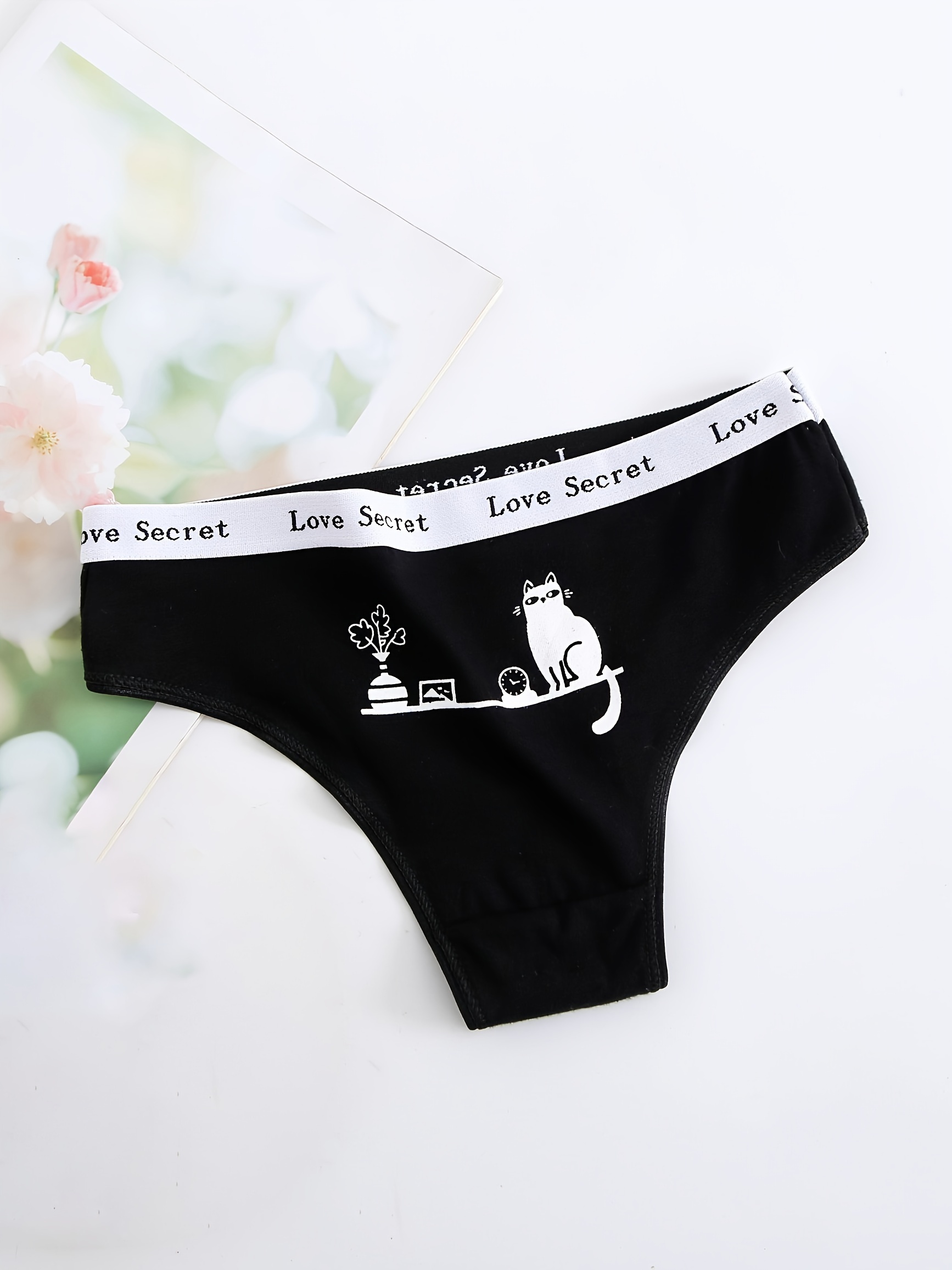 Looking for Some Love Cat Underwear. 