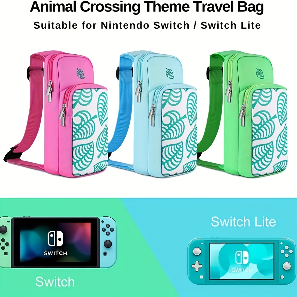 Animal Crossing - Nintendo Switch Mini Backpack - Teal Leaves