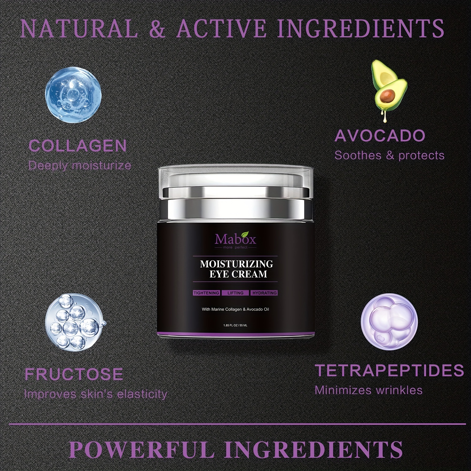 Moisturizing Eye Cream for Firm Eye Skin