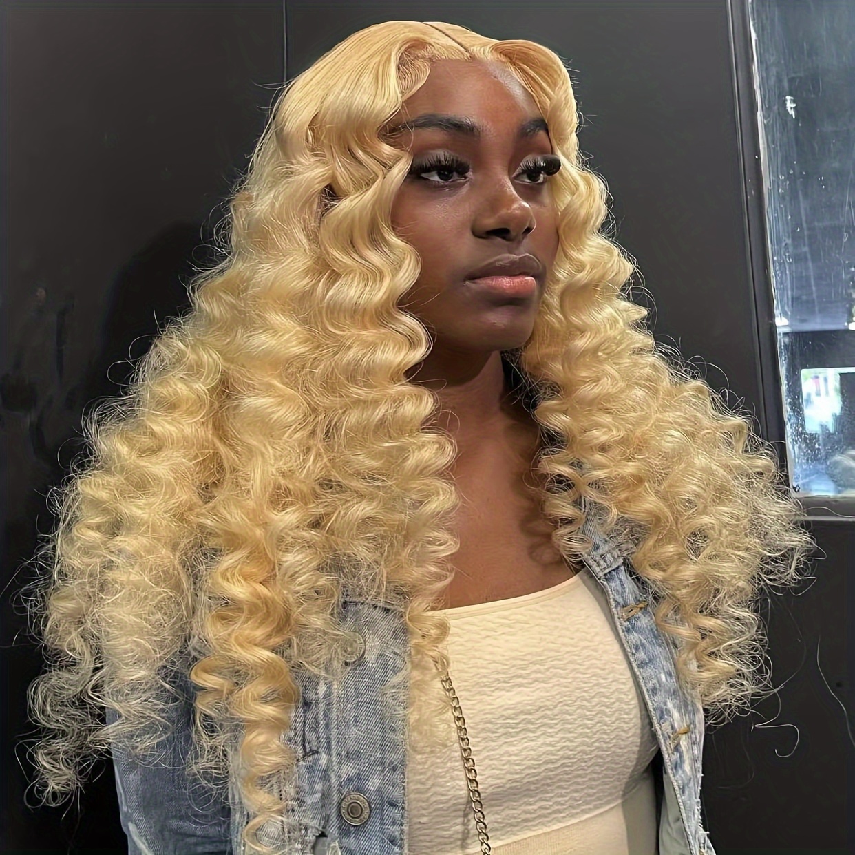 613 Frontal Blonde 13x4 Lace Frontal Closure Brazilian - Temu