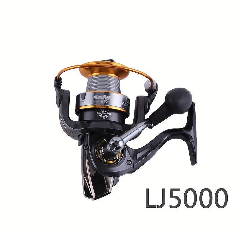 Lj5000 5000 Seires Spinning Fishing Reel 12+1 Ball Bearing Right Or Left