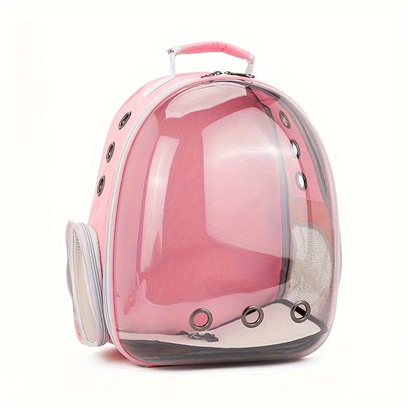 Plastic best sale cat backpack